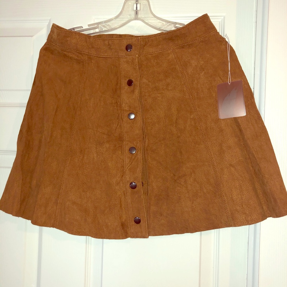 Suede FOREVER21 Skirt